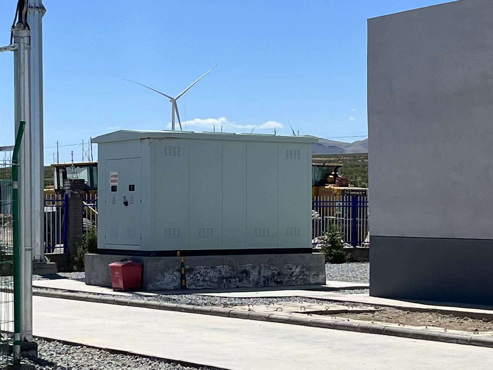 山丹绣花庙49.5兆瓦风电项目